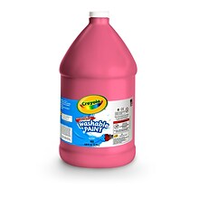 Crayola Washable Paints, Red, 1 Gallon (54-2128-038)