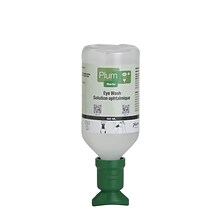 Plum Saline Eyewash Bottle Refill, 16.9 oz, 2/Pack (45981-2)