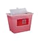 Bemis Sharps Container, 2 Gallon, Red, Pack of 5 (102030-5)