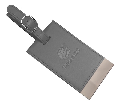 Travergo Magnetic Luggage Tag, Gray (TR1260GY)