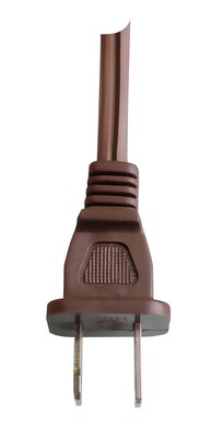 GoGreen Power 12' Extension Cord, 3-Outlet, 16 AWG, Brown (GG-24812-3)