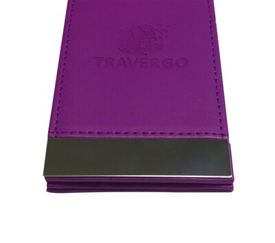 Travergo Magnetic Luggage Tag, Purple (TR1260PR)