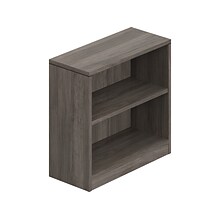 Offices to go 1-Shelf 30H Bookcase, Artisan Gray (TDSL30BCAGL)