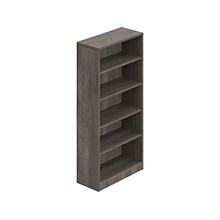 Offices to Go 4-Shelf 71H Bookcase, Artisan Gray (TDSL71BCAGL)