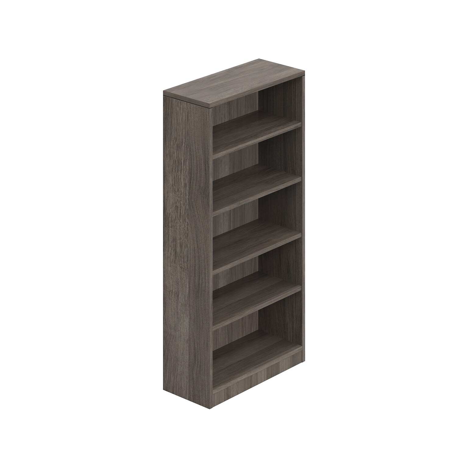 Offices to Go Superior Laminate 71H 4-Shelf Bookcase with Adjustable Shelves, Artisan Gray (TDSL71BC-AGL)