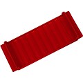 CONTROLTEK Coin Tray, 10 Compartments, Red (560560)