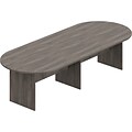 Offices to Go Superior 120 Racetrack Conference Table, Artisan Gray (TDSL12048RSAGL)