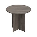 Offices to Go Superior 36 Round Conference Table, Artisan Gray (TDSL36RAGL)