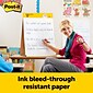 Post-it® Super Sticky Tabletop Easel Pad, 20" x 23", Primary Lined, 20 Sheets/Pad (563PRL)