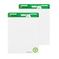 Post-it® Super Sticky Wall Easel Pad, 25" x 30", 30 Sheets/Pad, 2 Pads/Pack (559RP)