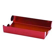 CONTROLTEK Coin Tray, 1 Compartment, Red (560065)