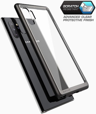 SUPCASE Unicorn Beetle Style Black Slim Case for Galaxy Note 10 Plus (S-G-N10P-UBS-BK)
