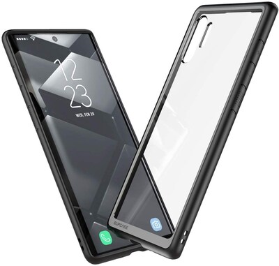 SUPCASE Unicorn Beetle Style Black Slim Case for Galaxy Note 10 (S-G-N10-UBS-BK)