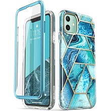 i-Blason Cosmo Patterned Ocean Blue Case for iPhone 11 (IP116.1-COSM-OC)