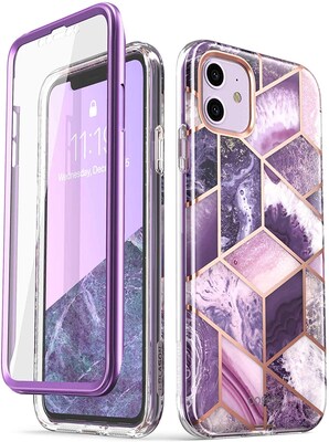 i-Blason Cosmo Patterned Purple Case for iPhone 11 (IP116.1-COSM-AM)