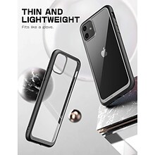 SUPCASE Unicorn Beetle Style Black Slim Case for iPhone 11 (S-11-6.1-UBS-BK)