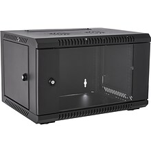 V7 6U Rack Wall Mount Cabinet Black  (RMWC6UG-1N)