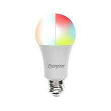 Energizer Connect Smart LED Bulb, Multi-White and Multi-Color, A19 (EAC2-1003-RGB)