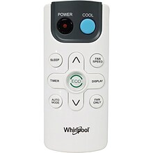 Whirlpool 115-Volt 12000 BTU Window Air Conditioner with Remote, White (WHAW121BW)