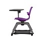 MooreCo Hierarchy Enroll Polypropylene School Chair, Purple (54325-Purple-WA-TC-SC)