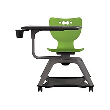 MooreCo Hierarchy Enroll Polypropylene School Chair, Green (54325-Green-NA-TC-SC)