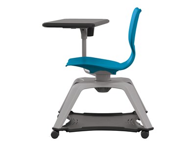 MooreCo Hierarchy Enroll Polypropylene School Chair, Blue (54325-Blue-NA-TC-SC)