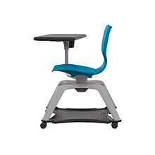 MooreCo Hierarchy Enroll Polypropylene School Chair, Blue (54325-Blue-NA-TC-SC)