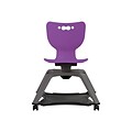 MooreCo Hierarchy Enroll Polypropylene School Chair, Purple (54325-Purple-NA-NN-SC)