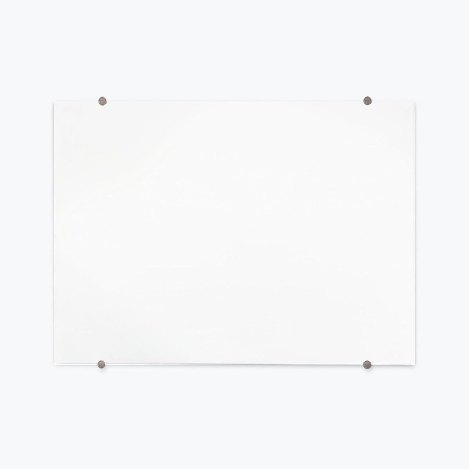 Luxor Magnetic Wall Mounted Glass Dry Erase Board, 48x36 (WGB4836M)