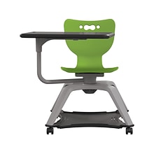 MooreCo Hierarchy Enroll Polypropylene School Chair, Green (54325-Green-NA-TN-SC)
