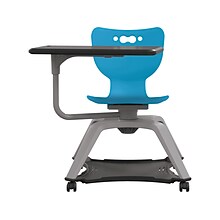 MooreCo Hierarchy Enroll Polypropylene School Chair, Blue (54325-Blue-NA-TN-SC)