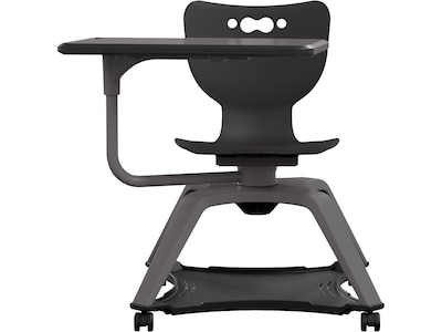 MooreCo Hierarchy Enroll Polypropylene School Chair, Black (54325-Black-NA-TN-SC)