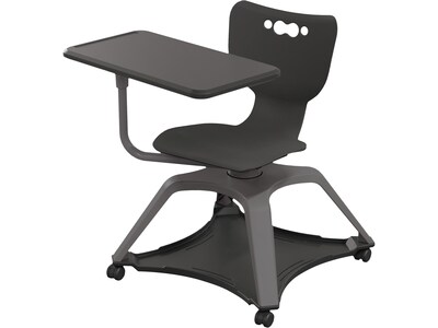 MooreCo Hierarchy Enroll Polypropylene School Chair, Black (54325-Black-NA-TN-SC)
