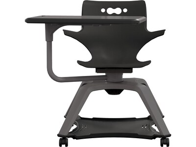MooreCo Hierarchy Enroll Polypropylene School Chair, Black (54325-Black-WA-TN-SC)