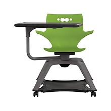 MooreCo Hierarchy Enroll Polypropylene School Chair, Green (54325-Green-WA-TN-SC)