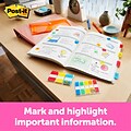Post-it® Flags, .47 x 1.7, Assorted Colors, 190 Flags (683-7CF)