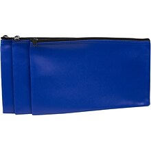 CONTROLTEK Multi-Purpose Bag, 1 Compartment, Blue, 3/Pack (530495)