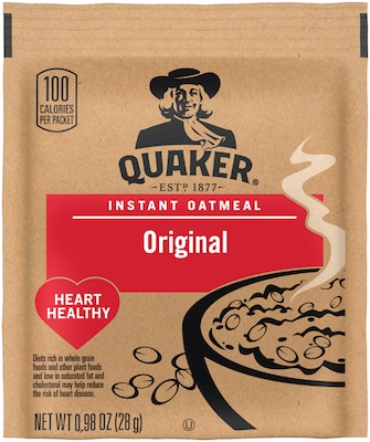 Quaker Oatmeal, 0.98 Oz., 48/Carton (43661)
