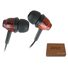 PYLE Home Stereo Headphones, Dark Mahogany (PIEHWD80DK)