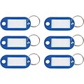 Advantus 1-Key Tags, Dark Blue, 6/Pack (KEY98019)