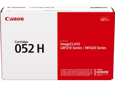 Canon 052H Black High Yield Toner Cartridge  (2200C001)