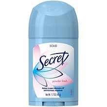 Secret Powder Fresh Wide Solid Antiperspirant and Deodorant, 1.7 oz. (12442)