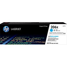 HP 206X Cyan High Yield Toner Cartridge (W2111X)