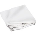 DMI® 39 x 75 Twin Zippered Plastic Protective Mattress Cover, White (554-8069-1950)