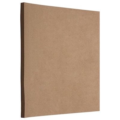 JAM Paper 8.5 x 11 Matte Colored Paper, 28 lbs., Brown Kraft, 50 Sheets/Pack (LEKR36926)