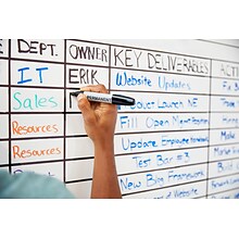 Post-it® Flex Write Surface, The Permanent Marker Whiteboard Surface, 50 ft. x 4 ft. (7100195630)