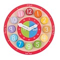 Bigjigs Teaching Clock, Grade PreK+ (BJTBJ906)