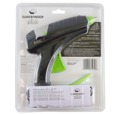 Surebonder Plus Series Craft Glue Gun, 128 oz., Black/Green (FPRH270F)