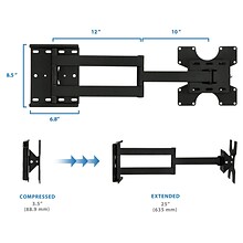 Mount-It! Full-Motion TV Mount (MI-411)