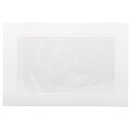JAM Paper Window Envelope, 6 x 9, White, 1000/Carton (0223933C)